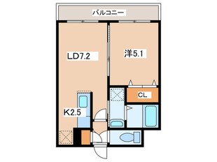 サンライトシティ豊平の物件間取画像